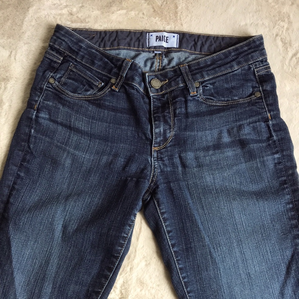 Womens Paige 28 Jeans Skyline Straight Euc